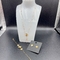 Fiori High Polish Nuovo colore oro orecchino in acciaio inossidabile, collana, braccialetto per donna
