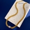 Collana personalizzata in acciaio inossidabile CZ Collana a catena a maglia cubana Miami
