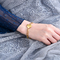Regalo di San Valentino del braccialetto di forma del cuore dell'oro 24k dei gioielli di marca di lusso di nicchia
