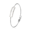 Bracciale Pandora Baguette Diamond Rope Style Bracciale in acciaio inossidabile oro K