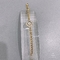 Insieme del braccialetto della collana della sovrapposizione del cerchio del Rhinestone dell'acciaio inossidabile di ODM