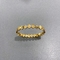 Ape il mio braccialetto del catenaccio di acciaio inossidabile del braccialetto dei cristalli di rocca dell'oro di Honey Series 18k
