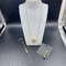2024 Nuovi set di gioielli in acciaio inox impermeabile, 18K oro, regalo di lusso, all'ingrosso